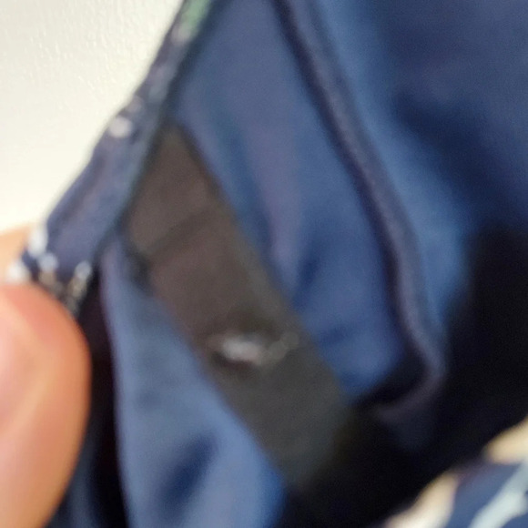 Lane Ends Square Neck Underwire Tankini Top Swimsuit Adjustable Straps Size 14L - Picture 10 of 11